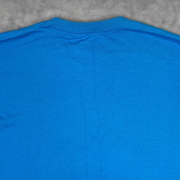 Columbia T Shirt Mens Large L Blue Short Sleeve Crew Neck UV Protection Tee - Picture 8 of 9